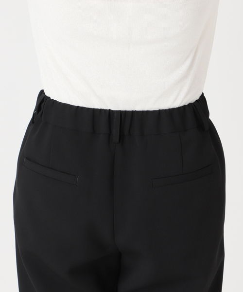 FRAMeWORK（フレームワーク）の「《追加》ライトダブルクロスイージースラックス2（スラックス・レディース・アイボリー/ブラック・40/38/36）」の4枚目の写真