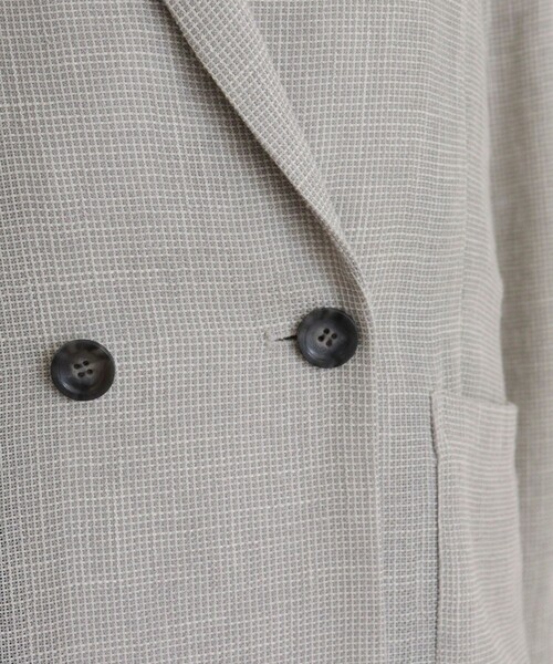 fredy emue(フレディエミュ)の「カラミテーラードジャケット(テーラードジャケット・レディース・ブラック/ライトグレー・38)」の17枚目の写真