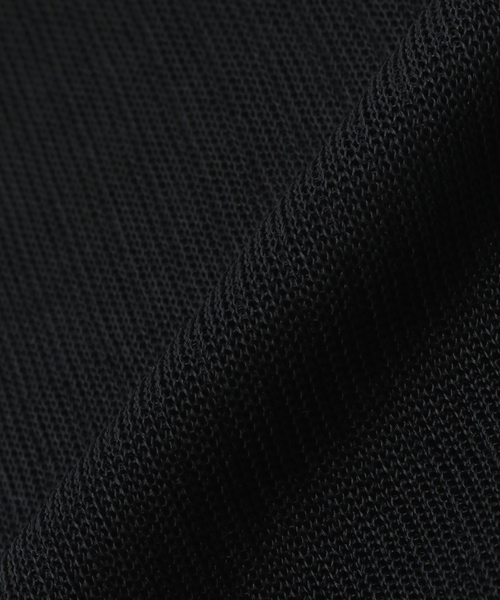 MARCOMONDE(マルコモンド)の「MARCOMONDE/ マルコモンド sheer ribbed high socks(ソックス/靴下・レディース・ブラック/アイボリー・FREE)」の3枚目の写真