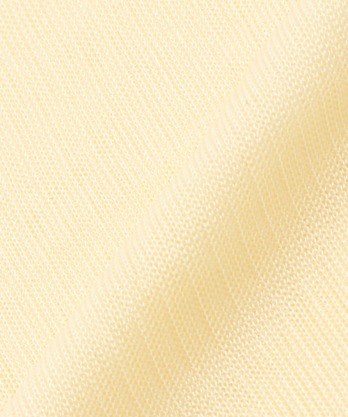 MARCOMONDE(マルコモンド)の「MARCOMONDE/ マルコモンド sheer ribbed high socks(ソックス/靴下・レディース・ブラック/アイボリー・FREE)」の4枚目の写真