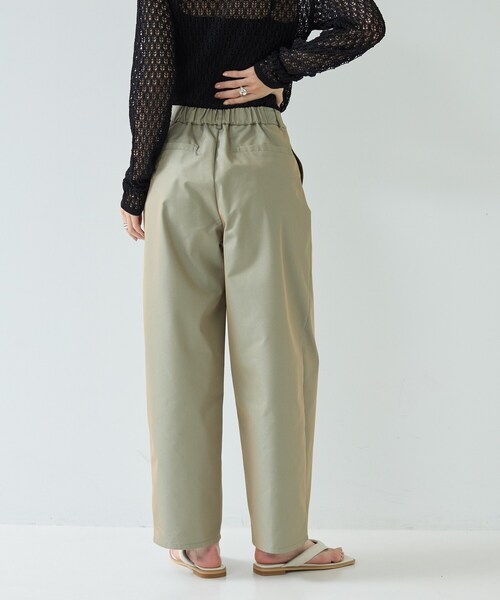 GALLEST（ギャレスト）の「フロントタックチノパン（その他パンツ・レディース・ベージュ/カーキ・40/38/36）」の5枚目の写真