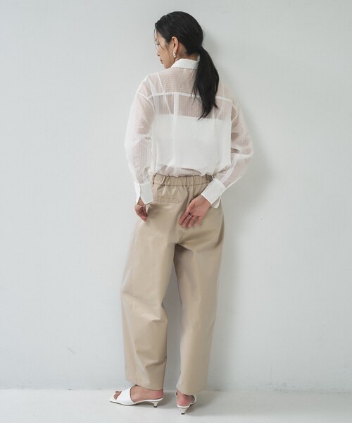 GALLEST（ギャレスト）の「フロントタックチノパン（その他パンツ・レディース・ベージュ/カーキ・40/38/36）」の16枚目の写真