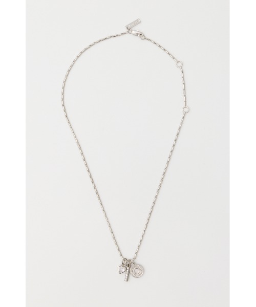 MOUSSY（マウジー）の「RHINESTONE MANY CHARM ネックレス（ネックレス・レディース・シルバー/ゴールド・FREE）」の2枚目の写真