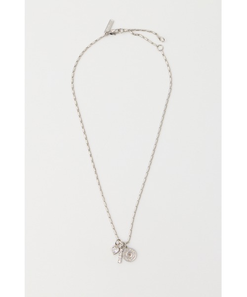 MOUSSY（マウジー）の「RHINESTONE MANY CHARM ネックレス（ネックレス・レディース・シルバー/ゴールド・FREE）」の7枚目の写真