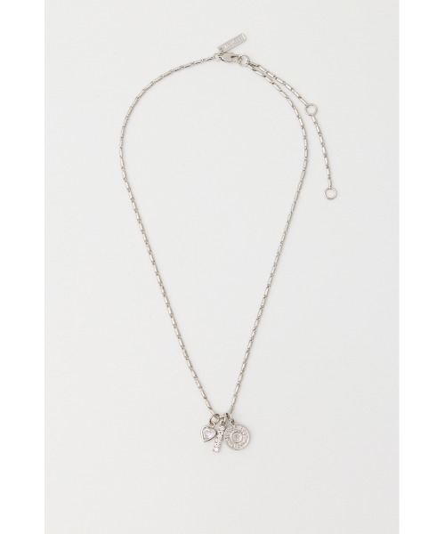 MOUSSY（マウジー）の「RHINESTONE MANY CHARM ネックレス（ネックレス・レディース・シルバー/ゴールド・FREE）」の6枚目の写真