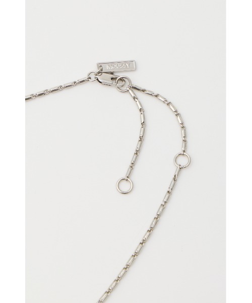 MOUSSY（マウジー）の「RHINESTONE MANY CHARM ネックレス（ネックレス・レディース・シルバー/ゴールド・FREE）」の4枚目の写真