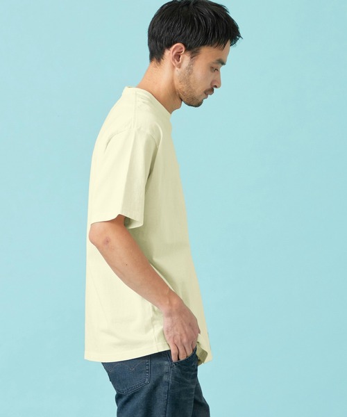 EDWIN(エドウィン)の「EDWIN エドウィン パッチポケット Tシャツ 半袖(Tシャツ/カットソー・メンズ・ネイビー/アイボリー/ブラック/ブルー・X-LARGE/SMALL/MEDIUM/LARGE)」の7枚目の写真