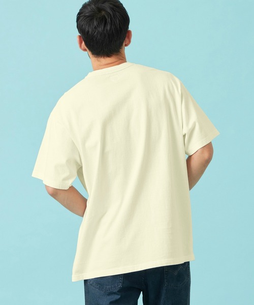 EDWIN(エドウィン)の「EDWIN エドウィン パッチポケット Tシャツ 半袖(Tシャツ/カットソー・メンズ・ネイビー/アイボリー/ブラック/ブルー・X-LARGE/SMALL/MEDIUM/LARGE)」の8枚目の写真