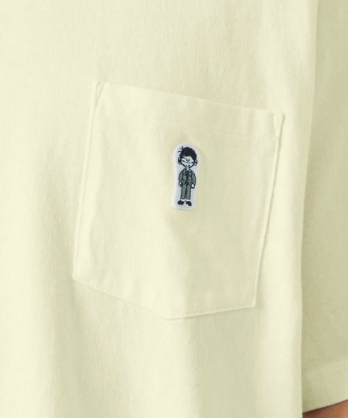 EDWIN(エドウィン)の「EDWIN エドウィン パッチポケット Tシャツ 半袖(Tシャツ/カットソー・メンズ・ネイビー/アイボリー/ブラック/ブルー・X-LARGE/SMALL/MEDIUM/LARGE)」の9枚目の写真