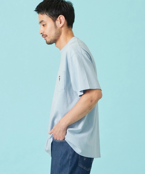 EDWIN(エドウィン)の「EDWIN エドウィン パッチポケット Tシャツ 半袖(Tシャツ/カットソー・メンズ・ネイビー/アイボリー/ブラック/ブルー・X-LARGE/SMALL/MEDIUM/LARGE)」の14枚目の写真