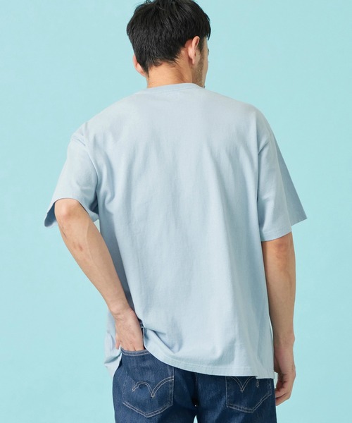 EDWIN(エドウィン)の「EDWIN エドウィン パッチポケット Tシャツ 半袖(Tシャツ/カットソー・メンズ・ネイビー/アイボリー/ブラック/ブルー・X-LARGE/SMALL/MEDIUM/LARGE)」の16枚目の写真