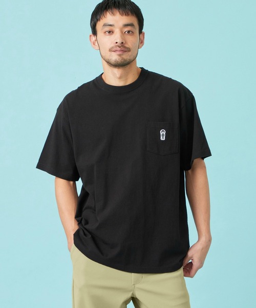 EDWIN(エドウィン)の「EDWIN エドウィン パッチポケット Tシャツ 半袖(Tシャツ/カットソー・メンズ・ネイビー/アイボリー/ブラック/ブルー・X-LARGE/SMALL/MEDIUM/LARGE)」の21枚目の写真