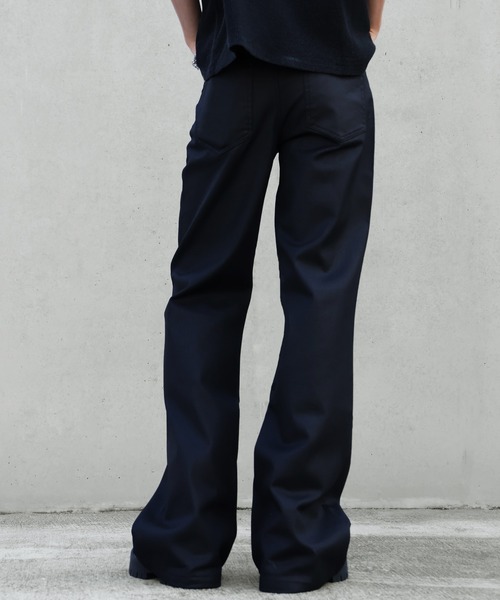 LANDNESS(ランドネス)の「【LANDNESS/ランドネス】Wax coated bootcut jeans/ワックス コーティッド ブーツカット ジーンズ(デニムパンツ・メンズ・ブラック・M/S/L)」の13枚目の写真