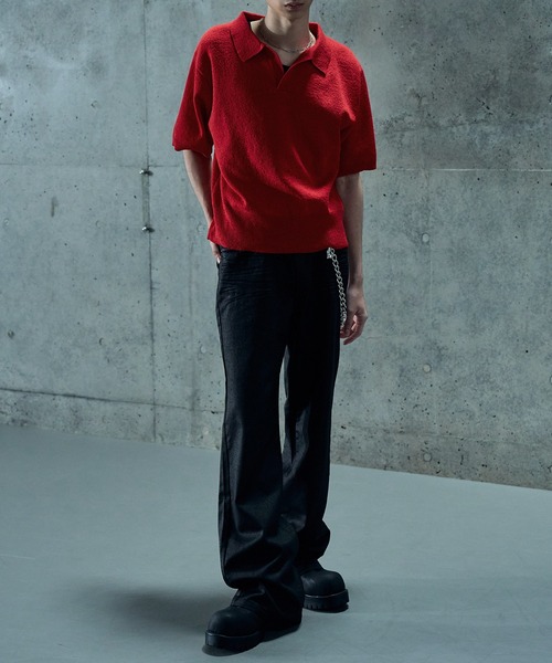 LANDNESS(ランドネス)の「【LANDNESS/ランドネス】Wax coated bootcut jeans/ワックス コーティッド ブーツカット ジーンズ(デニムパンツ・メンズ・ブラック・M/S/L)」の19枚目の写真