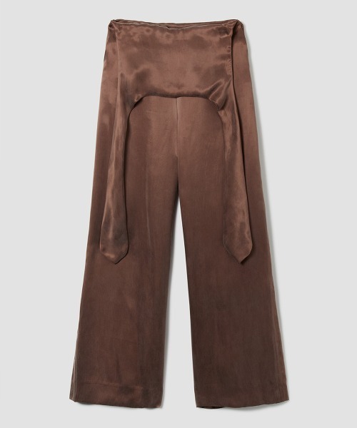 TELOPLAN(テーロプラン)の「【TELOPLAN】Nejat Trousers / ネジャットトラウザー(その他パンツ・レディース・ブラウン/グレー系・S/M)」の1枚目の写真