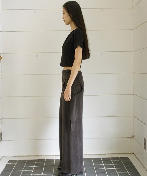 TELOPLAN(テーロプラン)の「【TELOPLAN】Nejat Trousers / ネジャットトラウザー(その他パンツ・レディース・ブラウン/グレー系・S/M)」の5枚目の写真