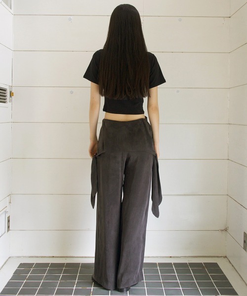 TELOPLAN(テーロプラン)の「【TELOPLAN】Nejat Trousers / ネジャットトラウザー(その他パンツ・レディース・ブラウン/グレー系・S/M)」の4枚目の写真