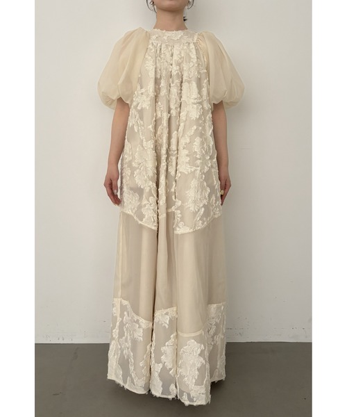 Bloom jacquard dress（ドレス）｜et.UNiVER（エトユニベール）の