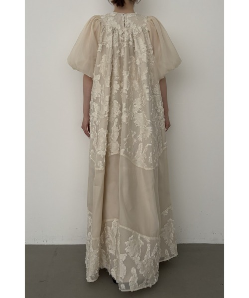 Bloom jacquard dress（ドレス）｜et.UNiVER（エトユニベール）の