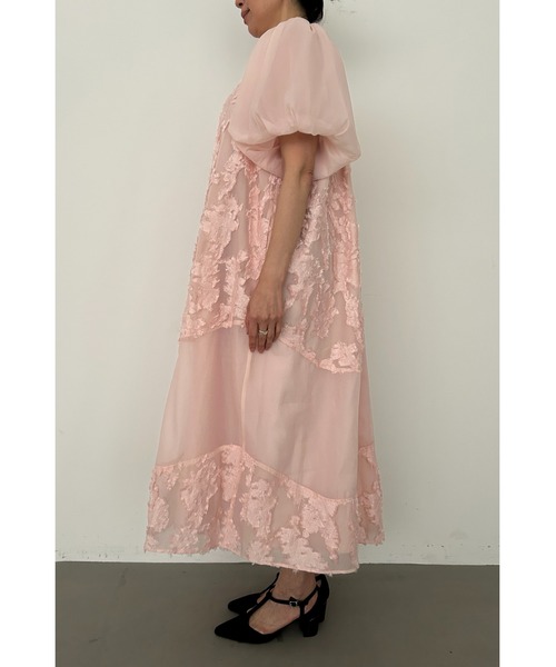 Bloom jacquard dress（ドレス）｜et.UNiVER（エトユニベール）の