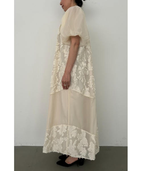 Bloom jacquard dress（ドレス）｜et.UNiVER（エトユニベール）の