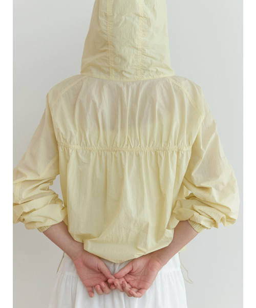 RE_L(リエル)の「Dery shirring jumper (yellow)(ナイロンジャケット・レディース・その他・FREE)」の3枚目の写真