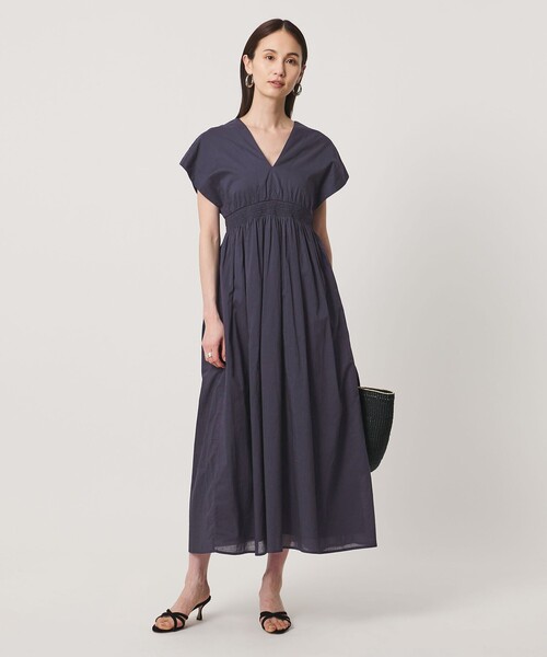 MARIHA 夏の光のドレス UNITEDARROWS 別注カラー ネイビー 一部別注】＜MARIHA＞夏の光のドレス（ワンピース）｜MARIHA（マリハ