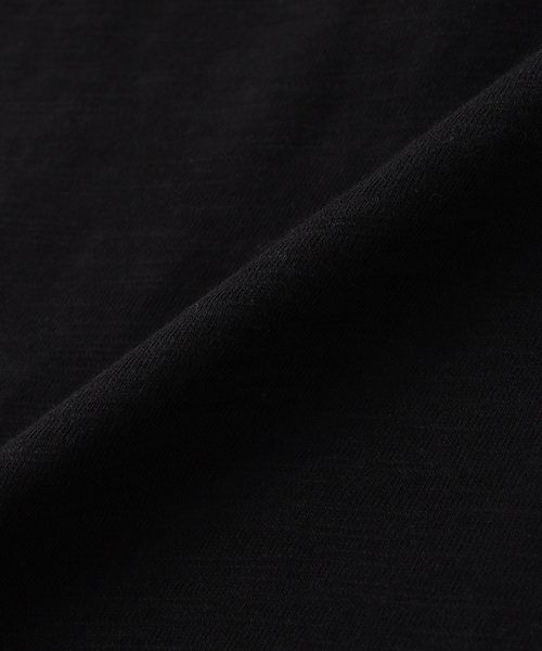 OSKR(オーエスケーアール)の「OSKR / オーエスケーアール Slab Cut Off Tee Shirt(Tシャツ/カットソー・メンズ・ブラック/グレー・LARGE/MEDIUM)」の4枚目の写真