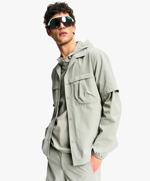 AIGLE(エーグル)の「UVカット リラックス開襟シャツ(シャツ/ブラウス・メンズ・セージグリーン/ホワイト/イエロー・M/L/S)」の17枚目の写真