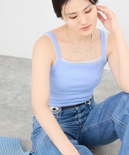 IENA（イエナ）の「レースショートキャミソール（キャミソール）」 - WEAR
