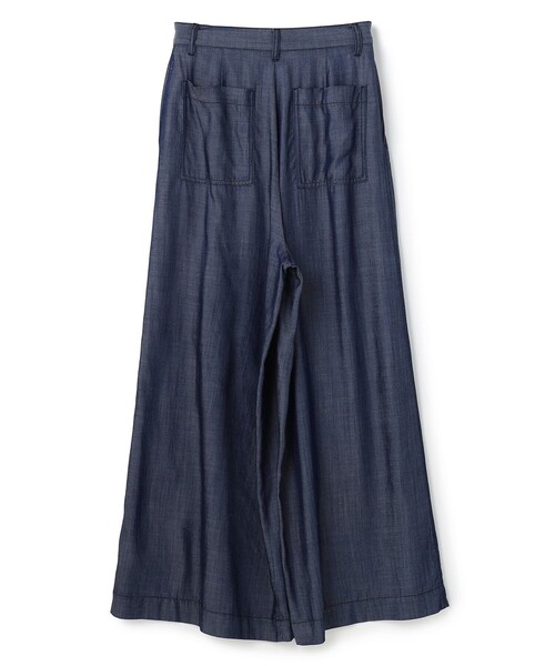 uncrave(アンクレイヴ)の「リヨセルデニム ワイドパンツ(その他パンツ・レディース・ネイビー系/ブラック系・2/1/0)」の15枚目の写真