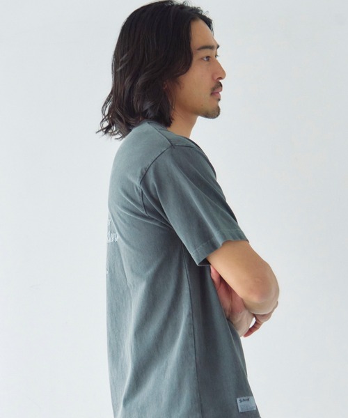 Schott(ショット)の「Schott T.O.F.G. EMB. HENLEY T-SHIRT(Tシャツ/カットソー・メンズ・ホワイト/チャコール・L/XL/M)」の22枚目の写真