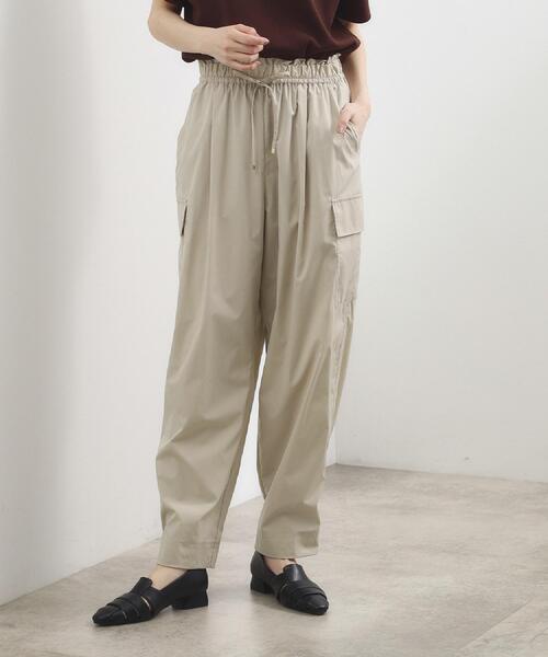 grove（グローブ）の「【洗濯機◎】イージーウエストカーゴパンツ（その他パンツ・レディース・オリーブ/ナチュラル/ブラック・03/05/02/01/04）」の20枚目の写真
