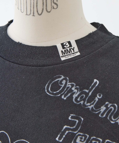 Maison MIHARA YASUHIRO（メゾンミハラヤスヒロ）の「【MIHARA YASUHIRO/ミハラヤスヒロ】CAT PRINTED TEE/キャットプリントT（Tシャツ/カットソー・レディース・ブラック/グレー・38）」の3枚目の写真
