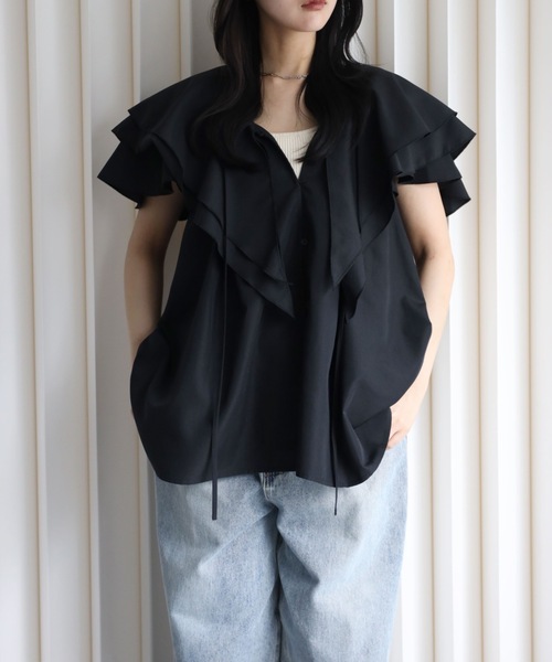 model：164cm. 着用サイズ：FREE