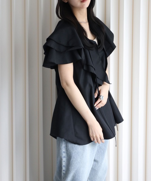 model：164cm. 着用サイズ：FREE