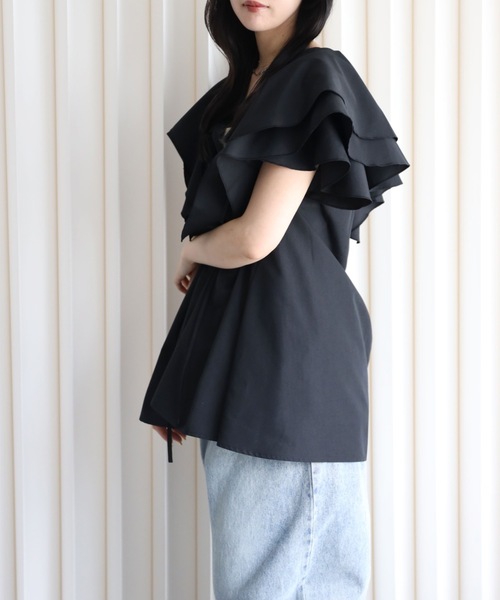 model：164cm. 着用サイズ：FREE