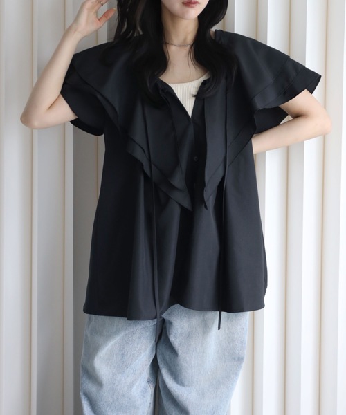 model：164cm. 着用サイズ：FREE