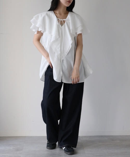 model：164cm. 着用サイズ：FREE