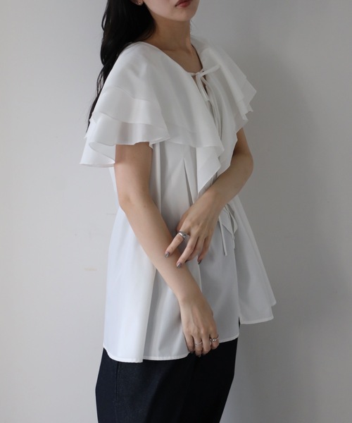 model：164cm. 着用サイズ：FREE