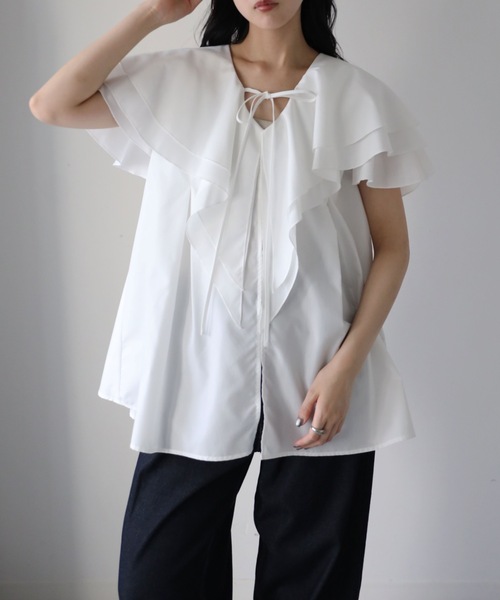 model：164cm. 着用サイズ：FREE