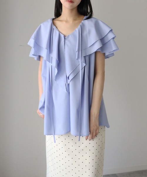 model：164cm. 着用サイズ：FREE