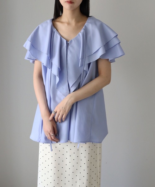 model：164cm. 着用サイズ：FREE
