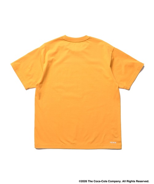 F.C.Real Bristol(エフシーレアルブリストル)の「Coca-Cola MIRROR LOGO TEE(Tシャツ/カットソー・メンズ・ホワイト/ネイビー/ブラック/オレンジ・LARGE/XX-LARGE/X-LARGE/MEDIUM/SMALL)」の8枚目の写真