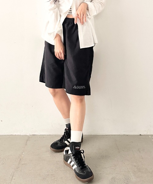 GERRY(ジェリー)の「GERRY(ジェリー)/軽量 水陸両用 接触冷感 紫外線カット ハーフパンツ/ナイロンインナーメッシュ付きショートパンツ(その他パンツ・レディース・レオパード/ブラック/ネイビー/ベージュ・S/M/L)」の18枚目の写真