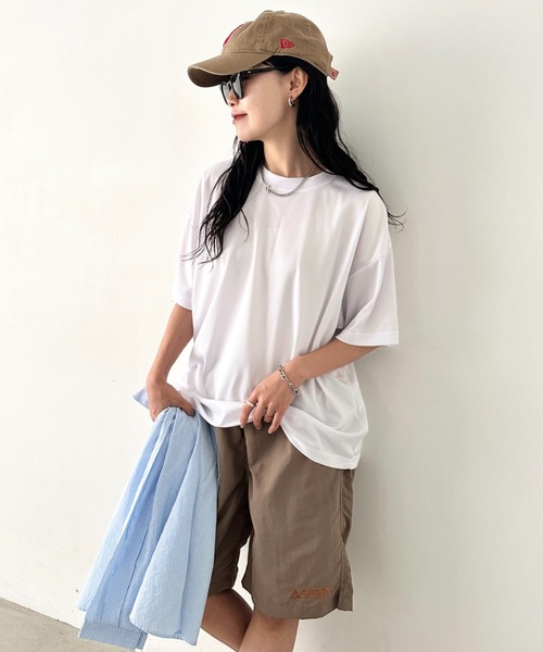 GERRY(ジェリー)の「GERRY(ジェリー)/軽量 水陸両用 接触冷感 紫外線カット ハーフパンツ/ナイロンインナーメッシュ付きショートパンツ(その他パンツ・レディース・レオパード/ブラック/ネイビー/ベージュ・S/M/L)」の6枚目の写真