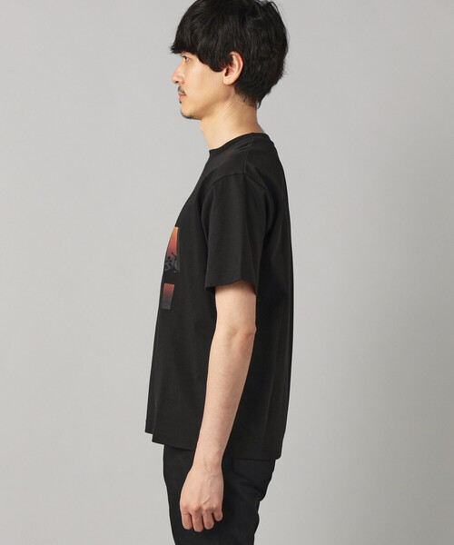 COMME CA MEN(コムサメン)の「【 遮熱・抗菌・防臭】プリントTシャツ(Tシャツ/カットソー・メンズ・ブラック/チャコールグレー/ベージュ/ホワイト・M/L)」の17枚目の写真