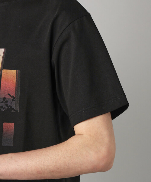 COMME CA MEN(コムサメン)の「【 遮熱・抗菌・防臭】プリントTシャツ(Tシャツ/カットソー・メンズ・ブラック/チャコールグレー/ベージュ/ホワイト・M/L)」の20枚目の写真