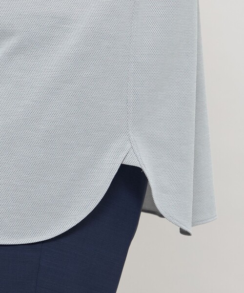 MACKINTOSH LONDON(マッキントッシュ ロンドン)の「【FLEX JERSEY】ハイツイストジャージー半袖ワンピースカラーシャツ(シャツ/ブラウス・メンズ・グレー系その他/ネイビー/パープル系その他2/グリーン系その他3・XL/L/M)」の15枚目の写真
