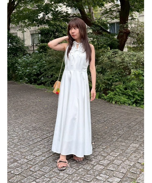 LILY BROWN(リリーブラウン)の「【LUMISHADE】アメスリフレアシャツワンピース(ワンピース・レディース・ブラック/ホワイト/ピンク・1/0)」の17枚目の写真